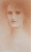 Fernand Khnopff Portrait of a Woman painting